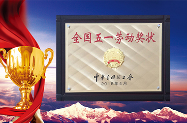 长康集团喜获全国五一劳动奖状